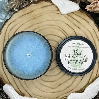 Brisk Morning Walk Scented Candle - PNW Candle Co