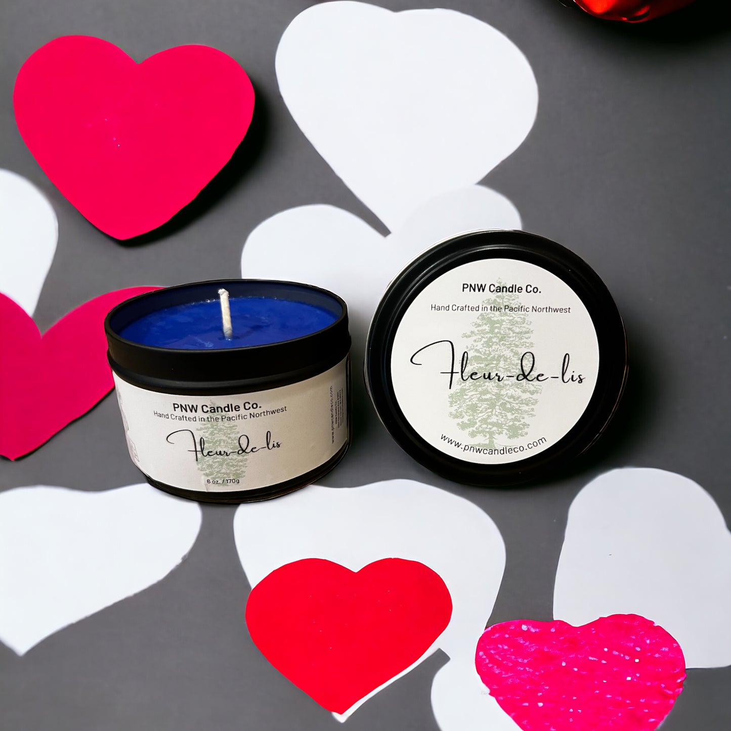 Fleur-de-Lis Scented Candle ⚜️🕯️ image 0