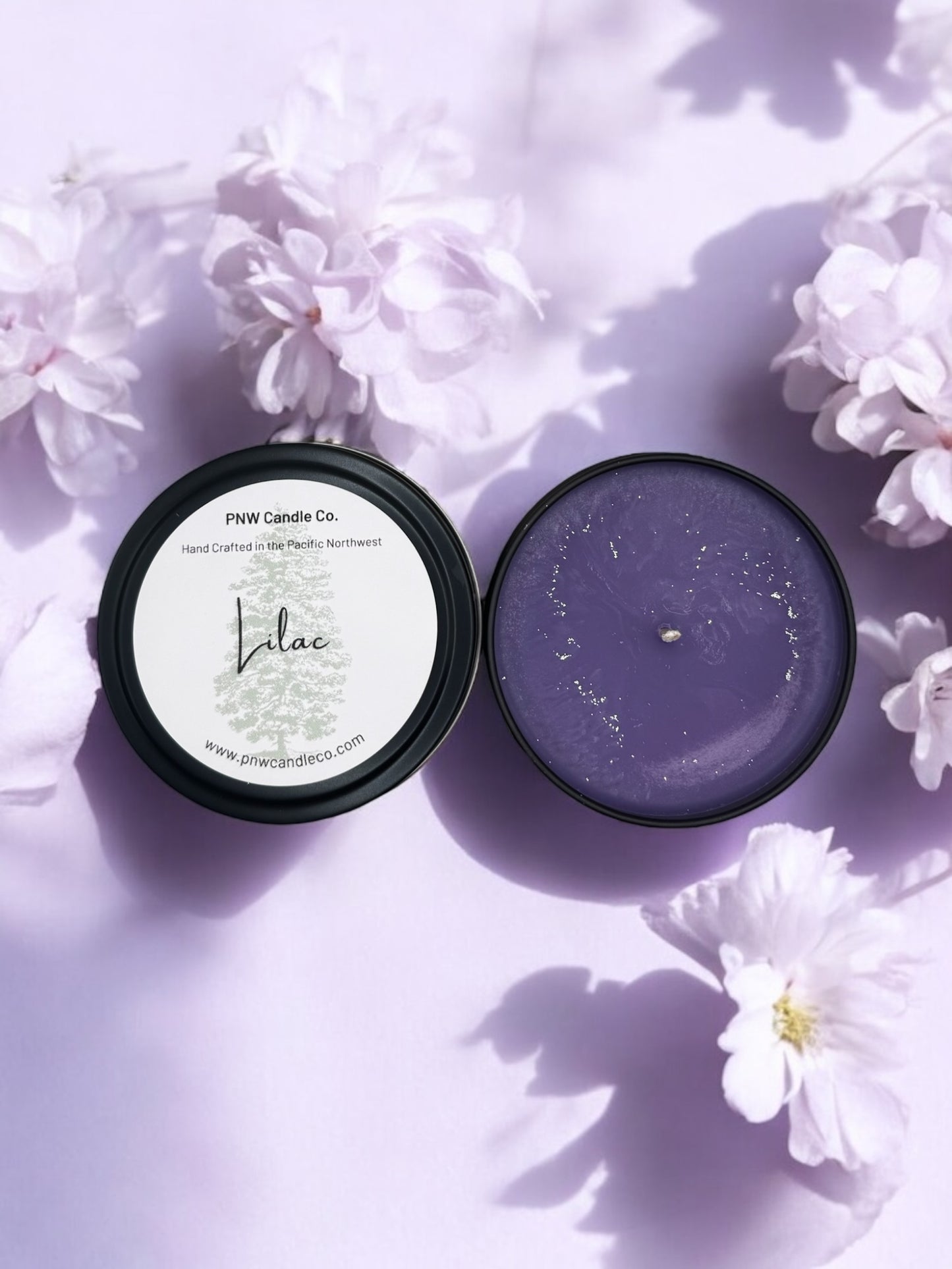 Lilac Scented Candle - PNW Candle Co