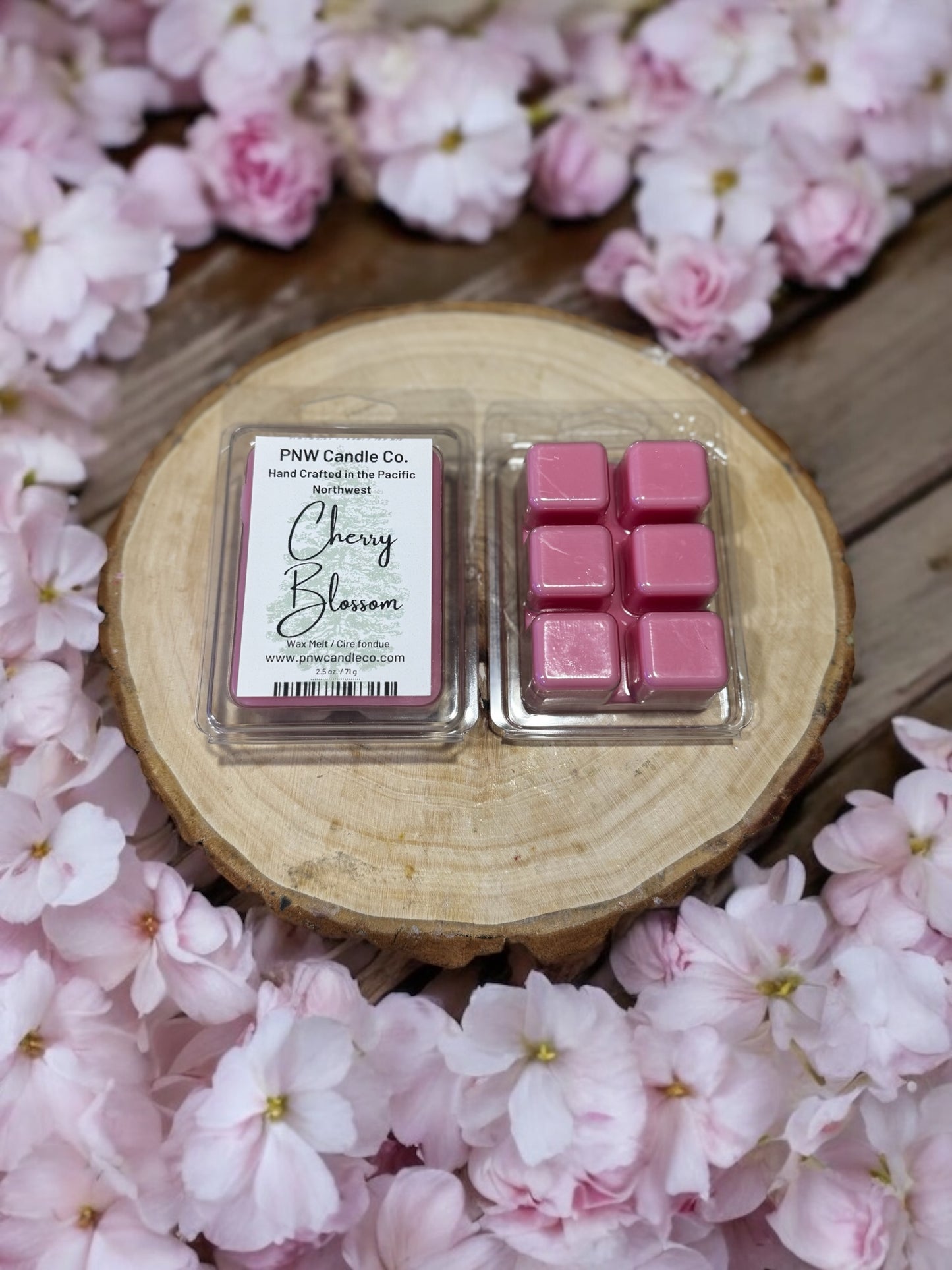 Cherry Blossom Scented Wax Melts - PNW Candle Co