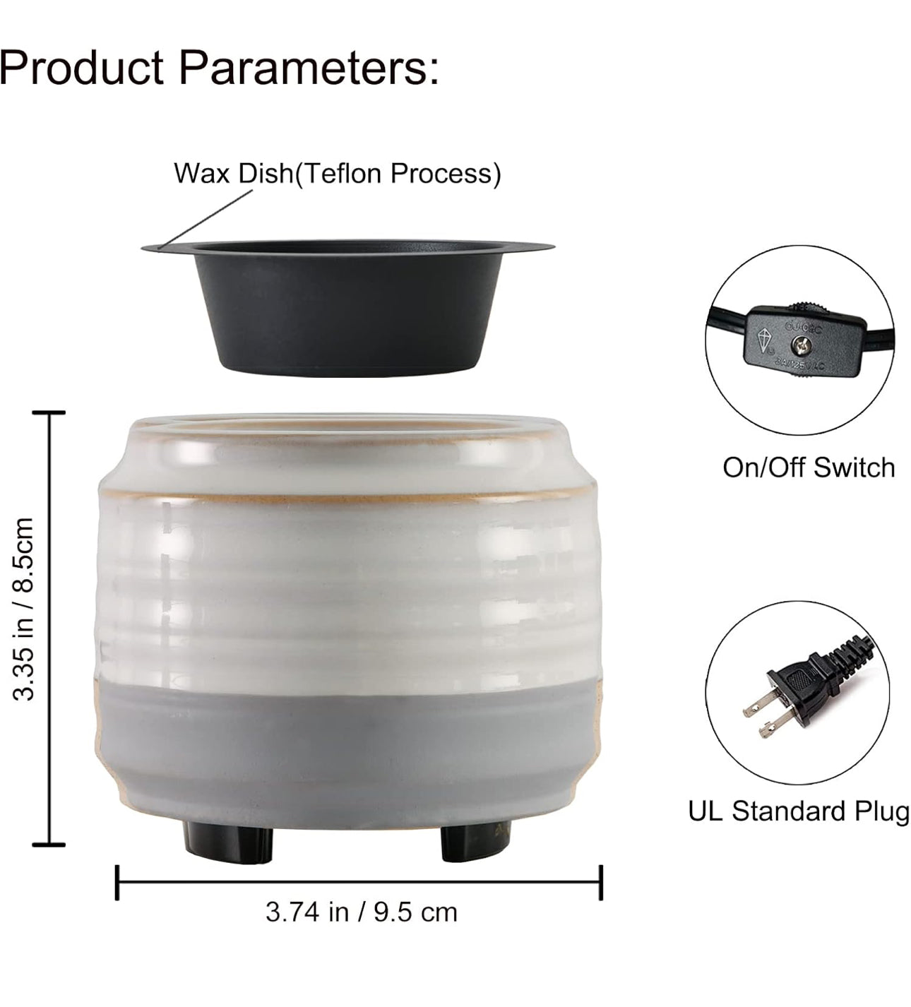 Wax Warmer (Grey)
