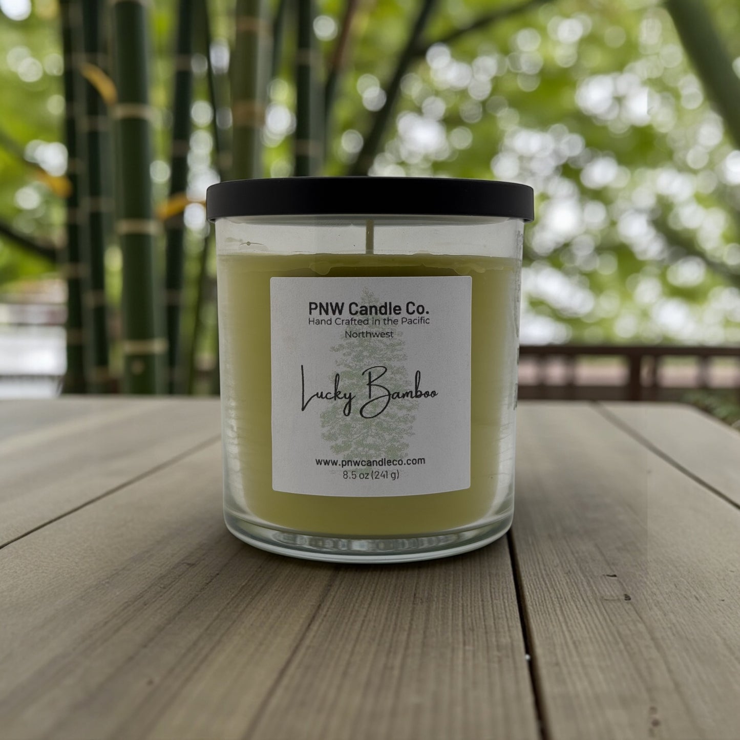 Lucky Bamboo Scented Candle - PNW Candle Co