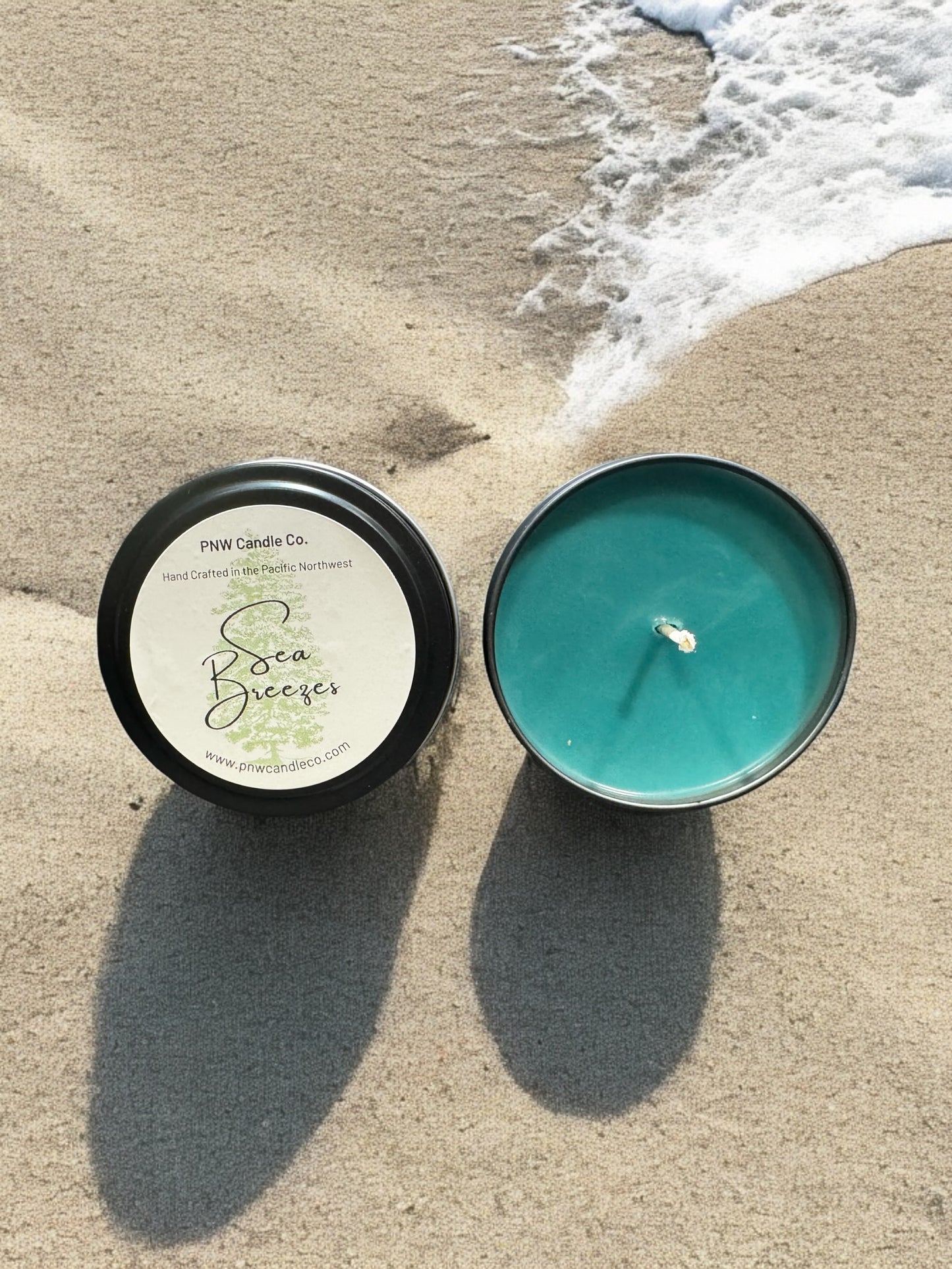 Sea Breezes Scented Candle - PNW Candle Co