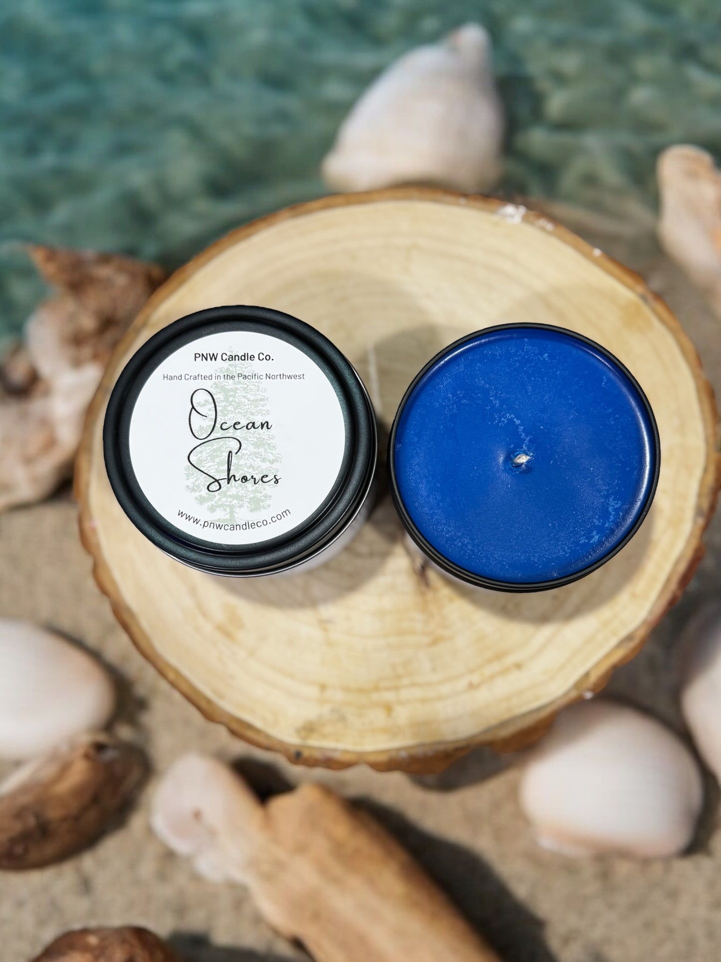 Ocean Shores Scented Candle - PNW Candle Co