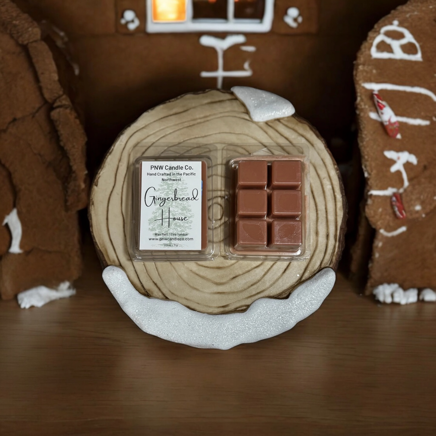 Gingerbread House Wax Melt - PNW Candle Co