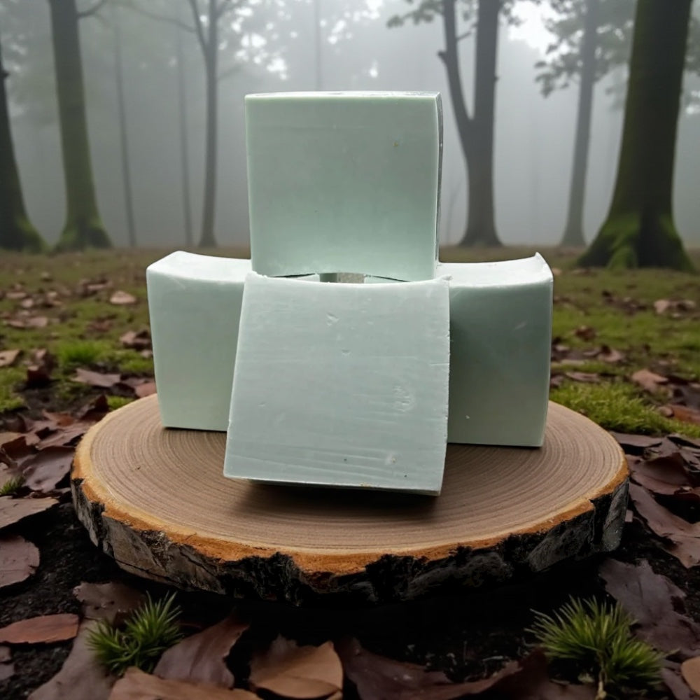 Woodland Fog Handcrafted Goat's Milk Soap | Natural Moisturizing Bar - PNW Candle Co