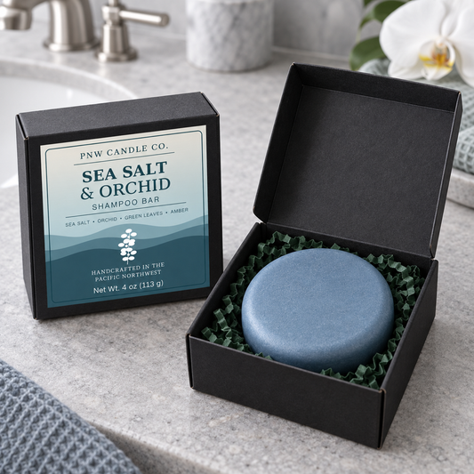 Sea Salt & Orchid Shampoo Bar