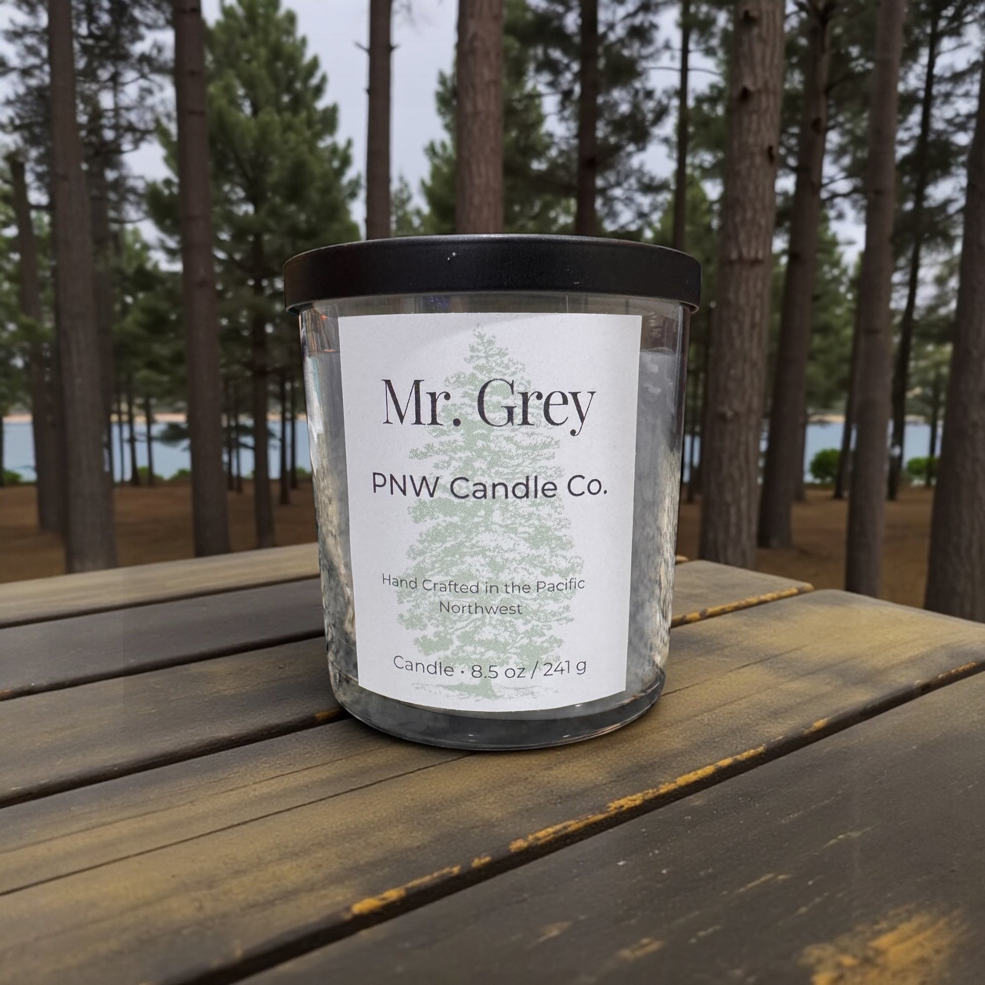Mr Grey Scented Candle - PNW Candle Co