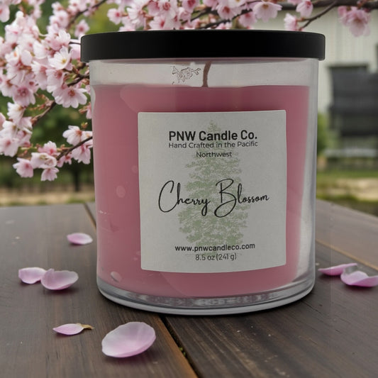 Cherry Blossom Scented Candle - PNW Candle Co
