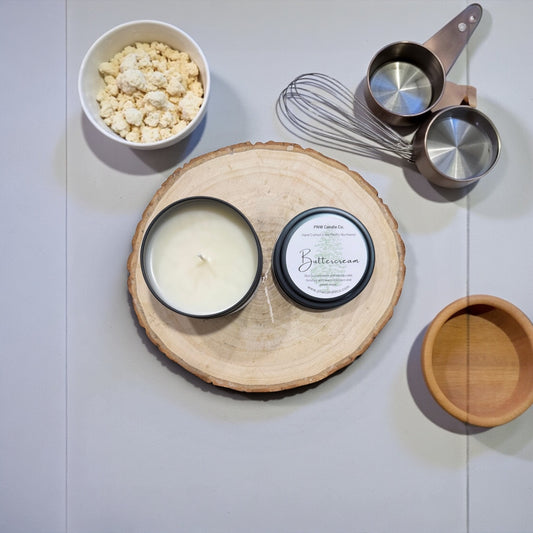 Buttercream Scented Candle - PNW Candle Co