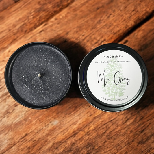 Mr Grey Scented Candle - PNW Candle Co