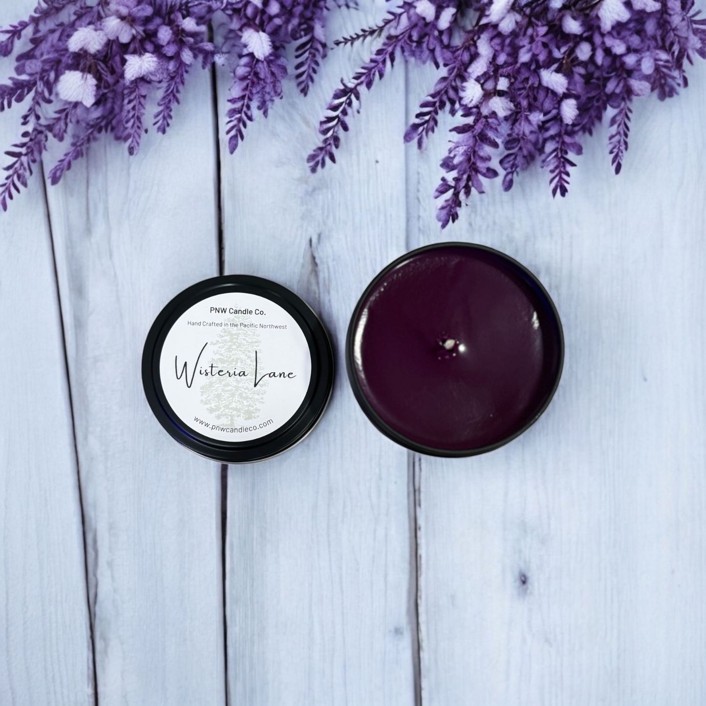 Wisteria Lane Scented Candle - PNW Candle Co