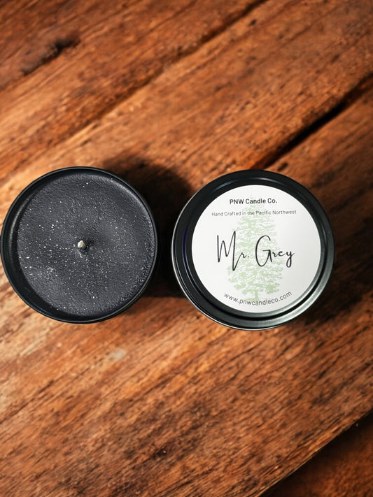 Mr Grey Scented Candle