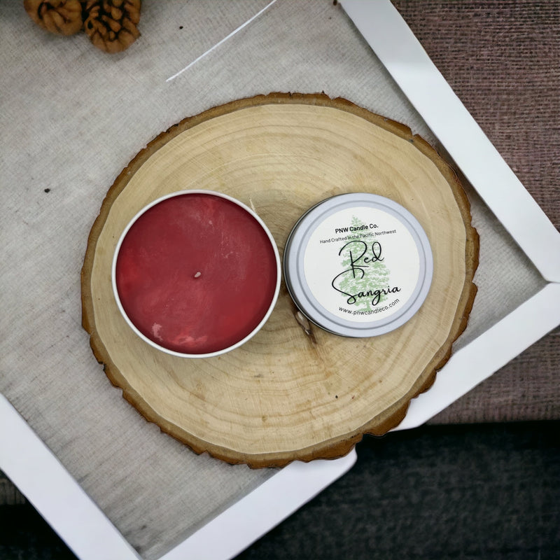 Red Sangria Scented Candle image 0