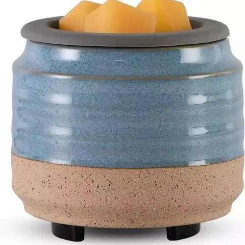 Wax Warmer with Silicone Dish (Blue) - PNW Candle Co